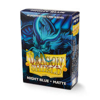 Dragon Shield Matte Sleeves Japanese Size- Night Blue