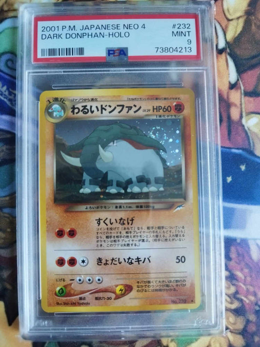 DARK DONPHAN - HOLO #232 PSA 9