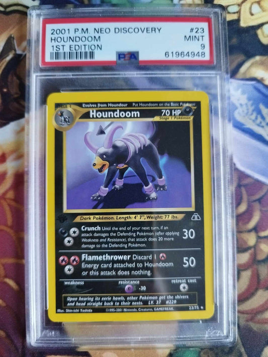 HOUNDOOM #23 PSA GRADE 9