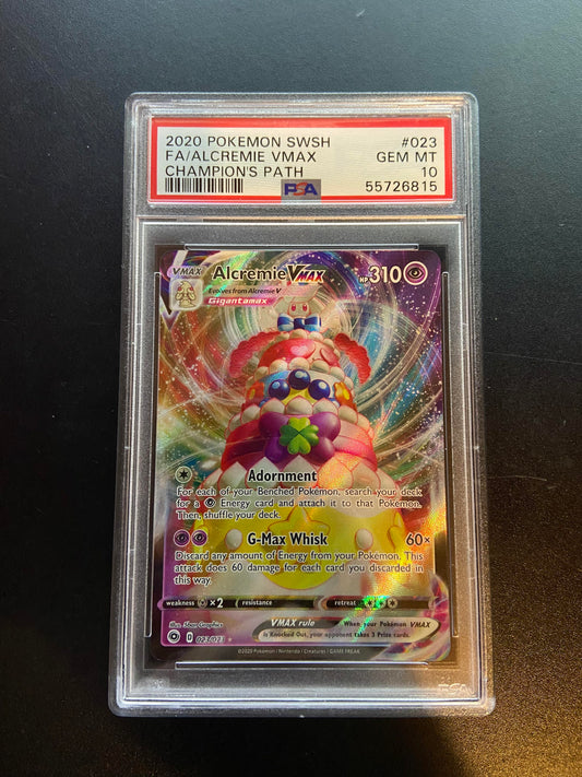 FA/ALCREMIE VMAX 023/073 PSA 10