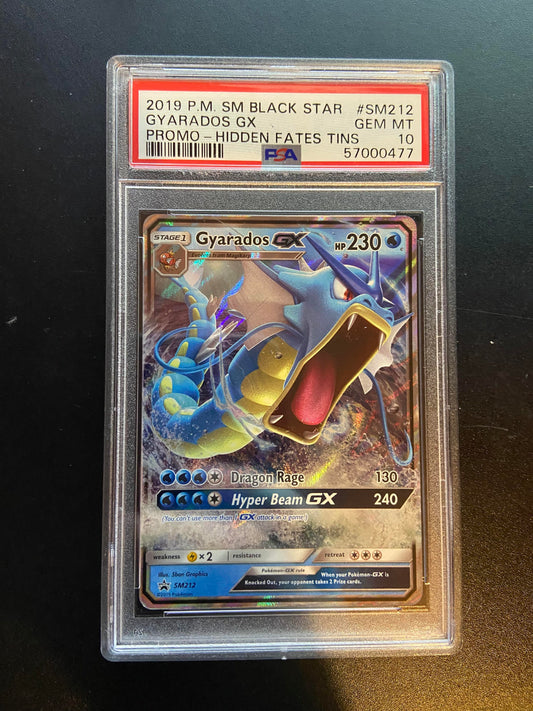 GYARADOS GX SM212 PSA 10