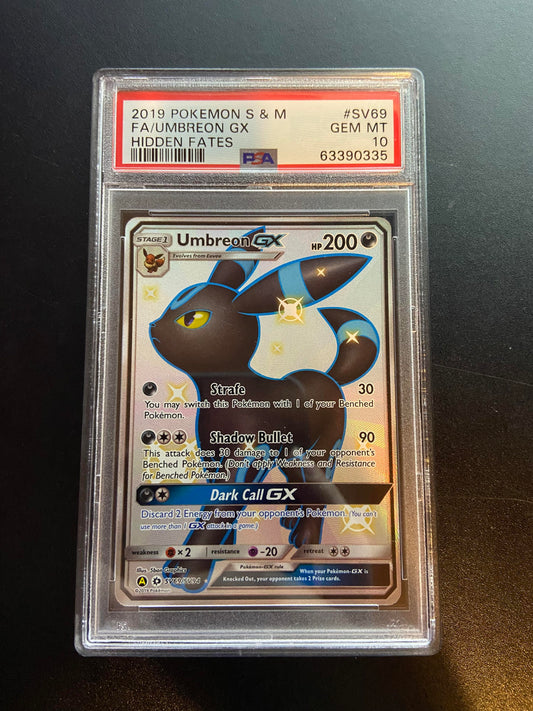 UMBREON GX SV69 PSA 10