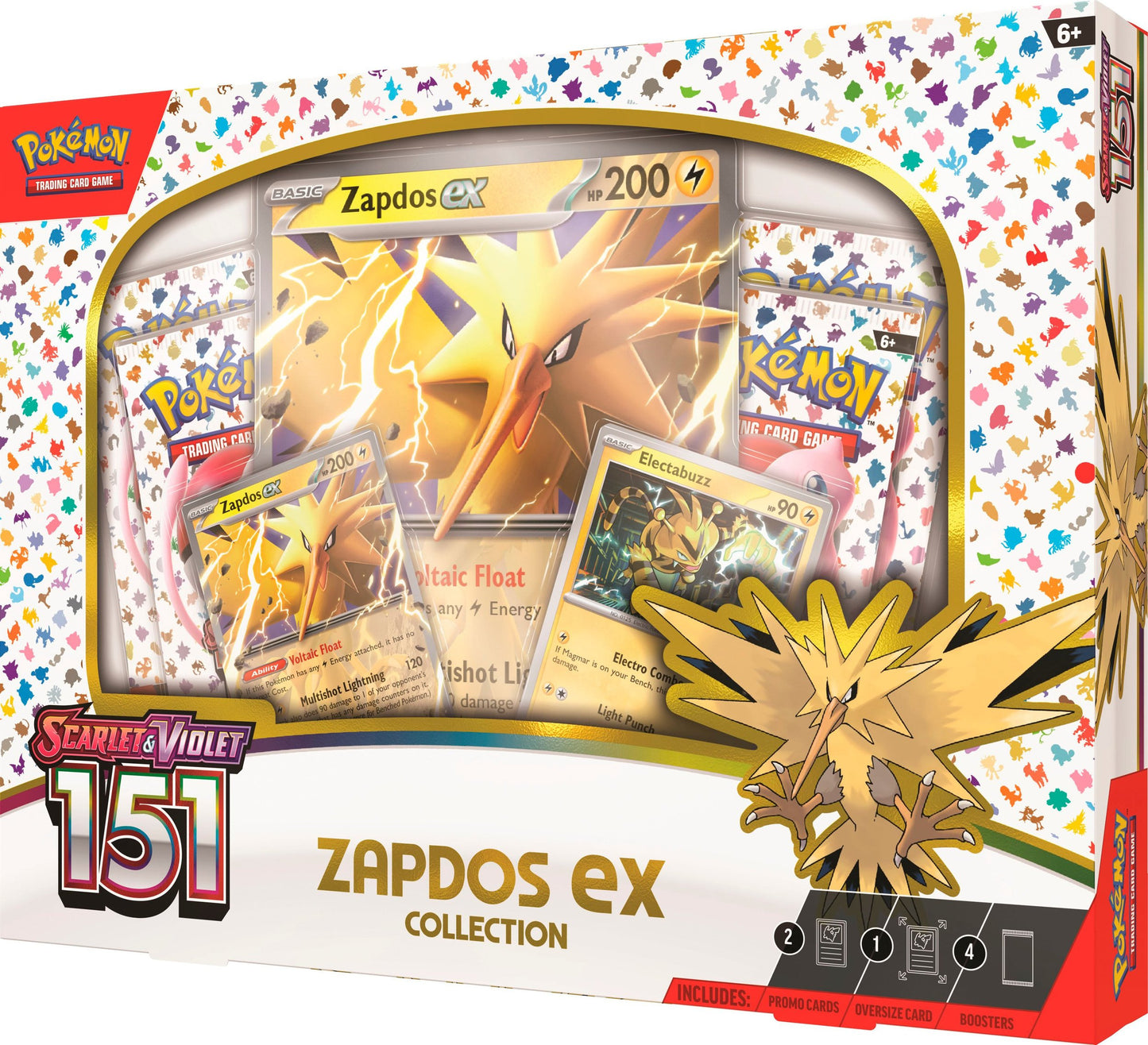 POKÉMON - TRADING CARD GAME: 151 ZAPDOS EX BOX