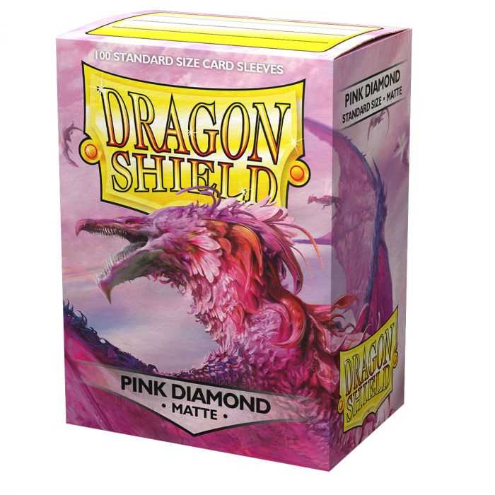 Dragon Shield Matte Sleeves - Pink Diamond